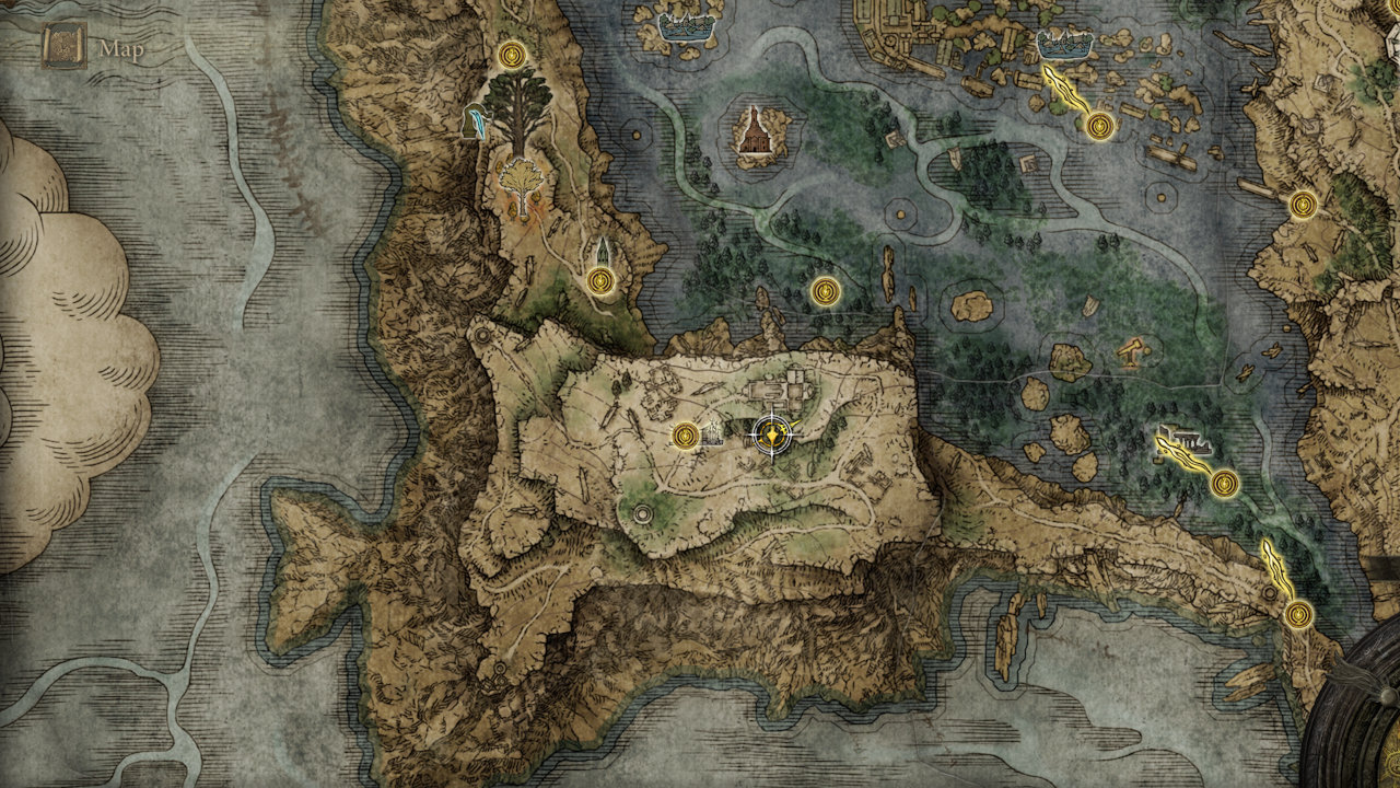 Elden-Ring-Village-of-Albinaurics-Map